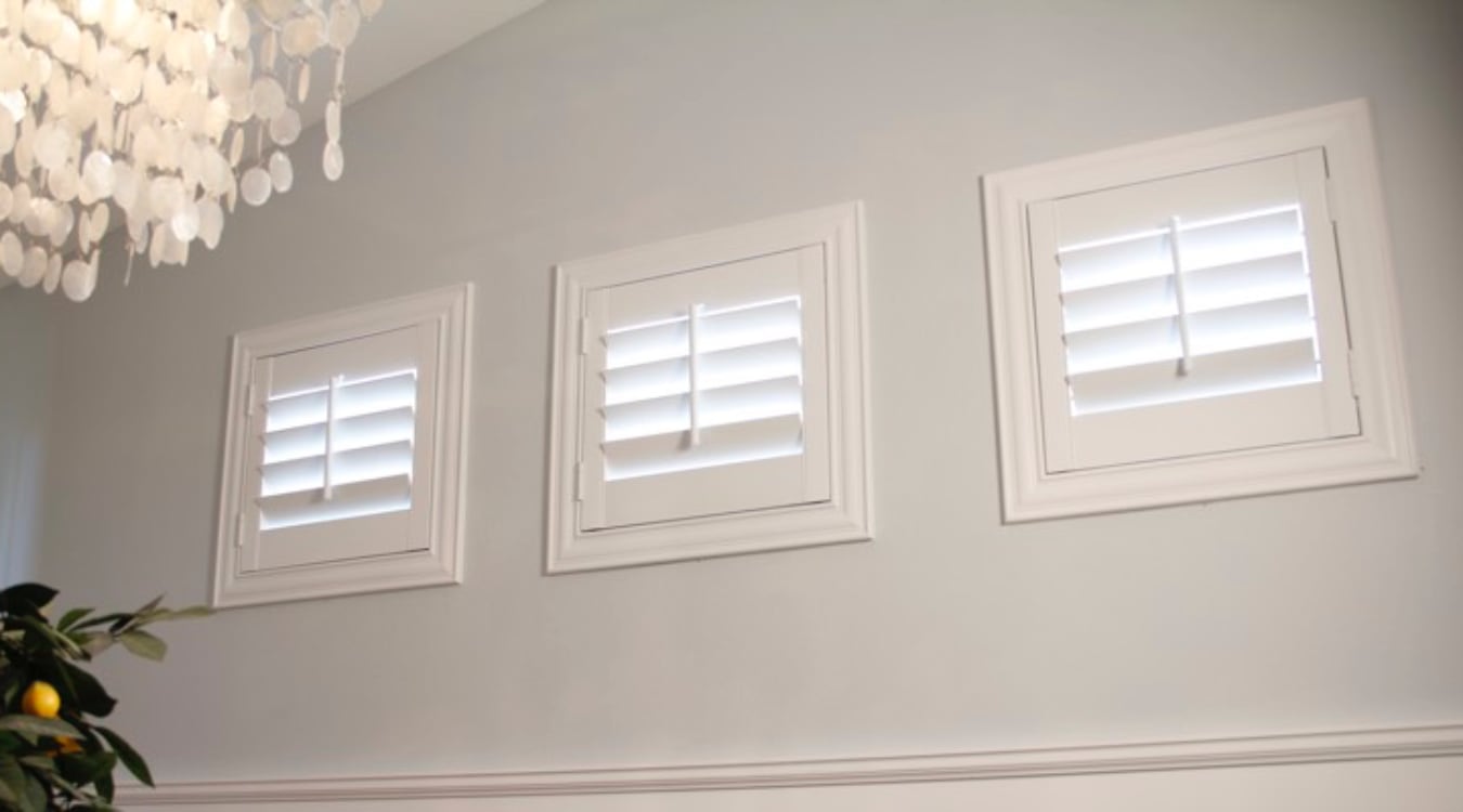 Bluff City small window shutters